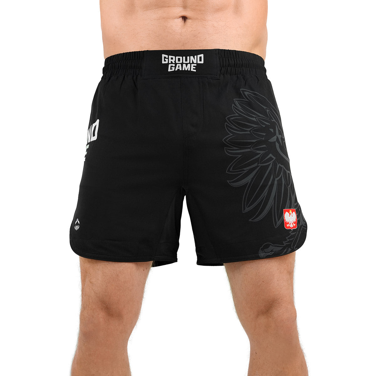 Lahke MMA Kratke Hlače Poljska 3.0 (Črn)