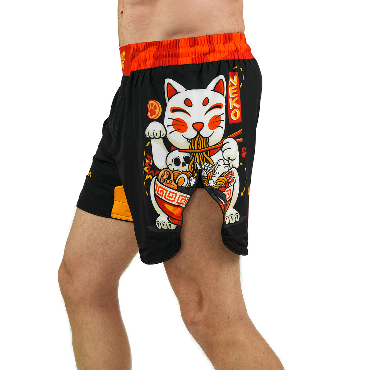 Lahke MMA Kratke Hlače Ramen Cat