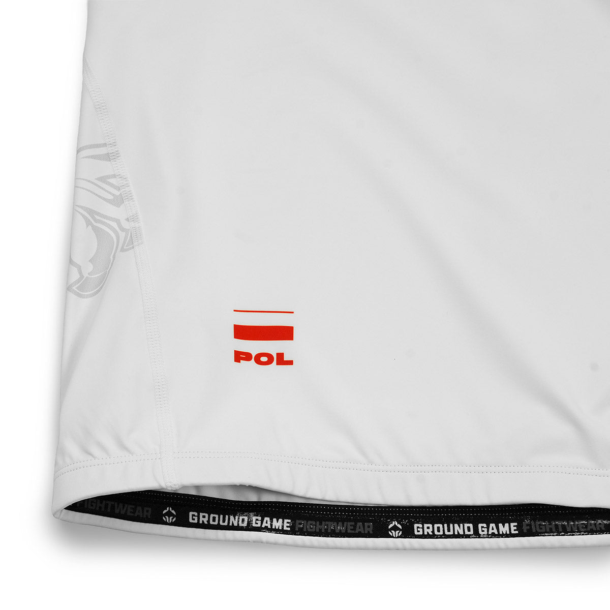 Rashguard Poljska 3.0 s kratkimi rokavi (Bela)