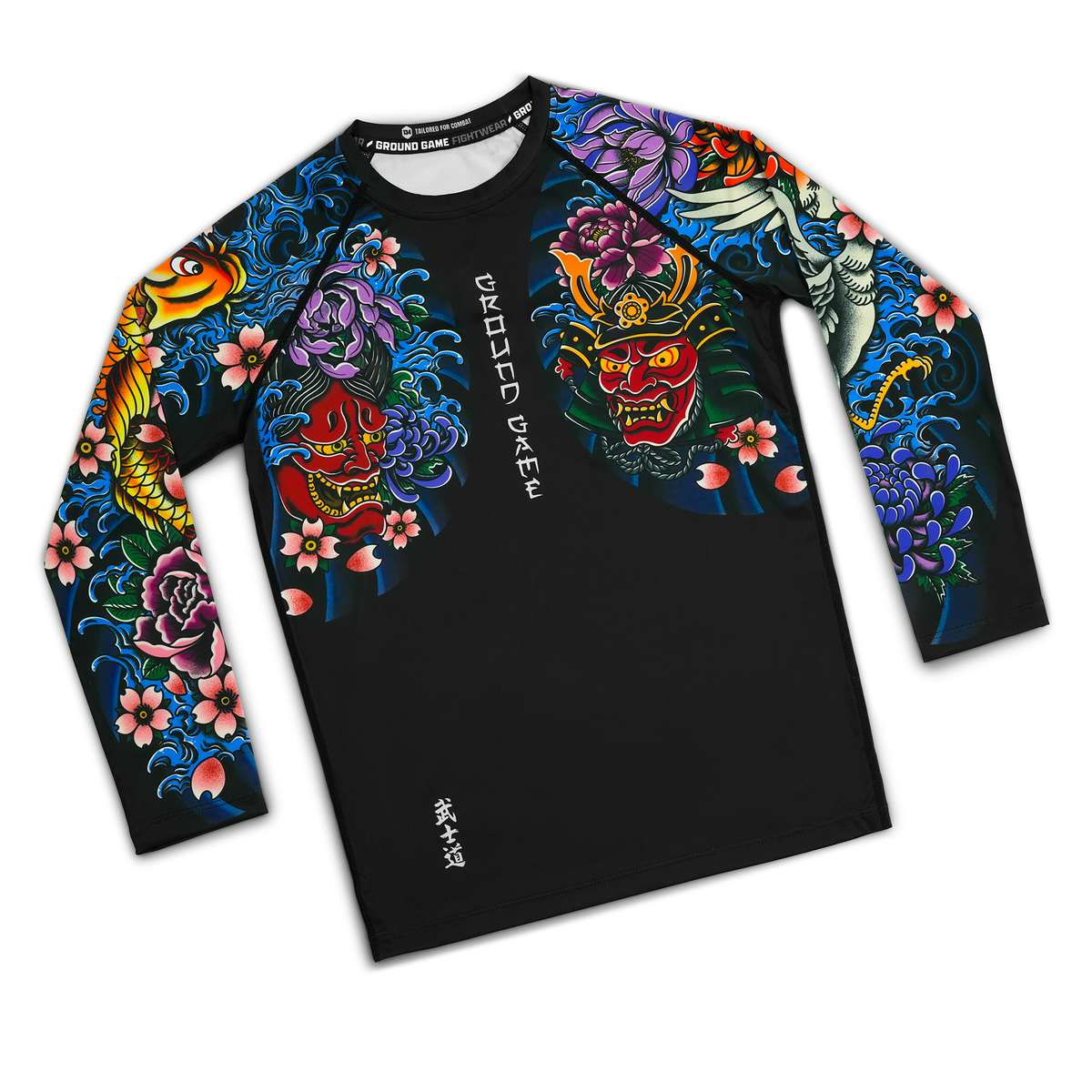 Otroški rashguard Bushido 4.0 z dolgimi rokavi