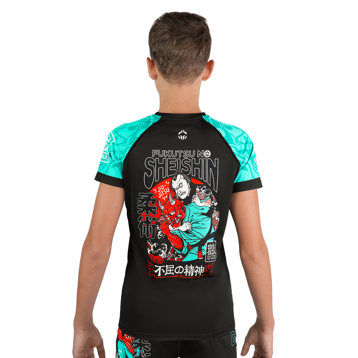 Otroški rashguard Fukutsu s kratkimi rokavi