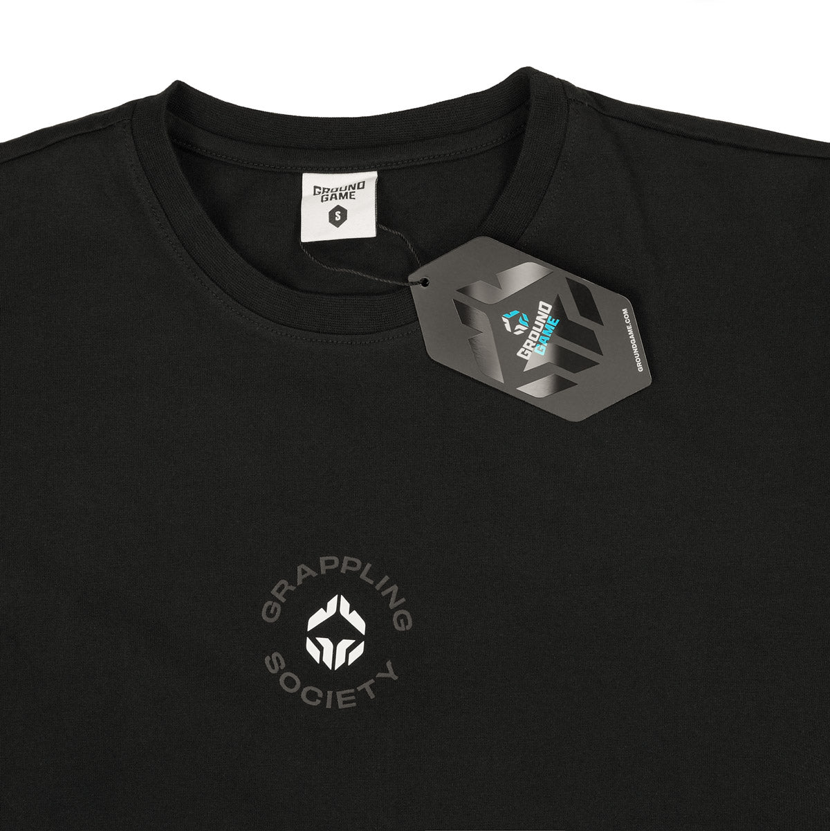 Oversize majica Grappling Society (črna)