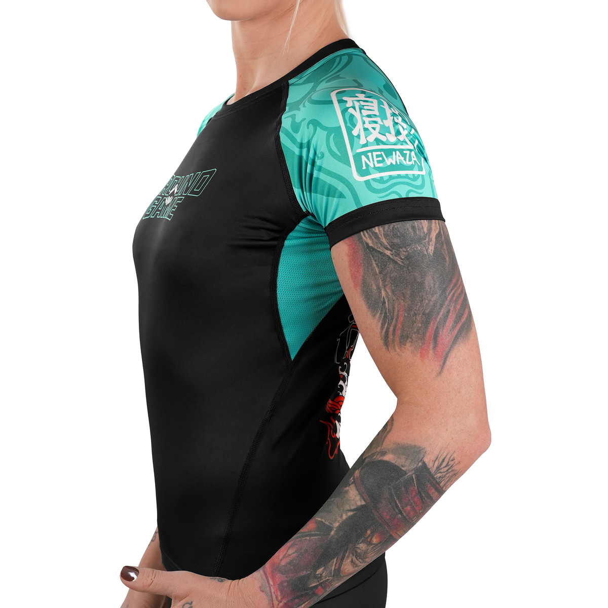 Ženski rashguard Fukutsu s kratkimi rokavi
