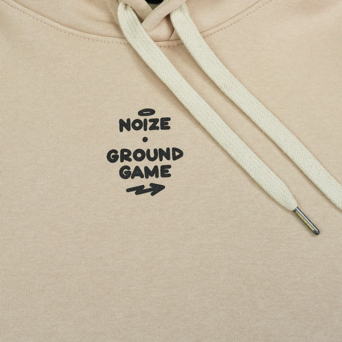 Jopa s kapuco Jiu-Jitsu is Calling x Noize (bež)