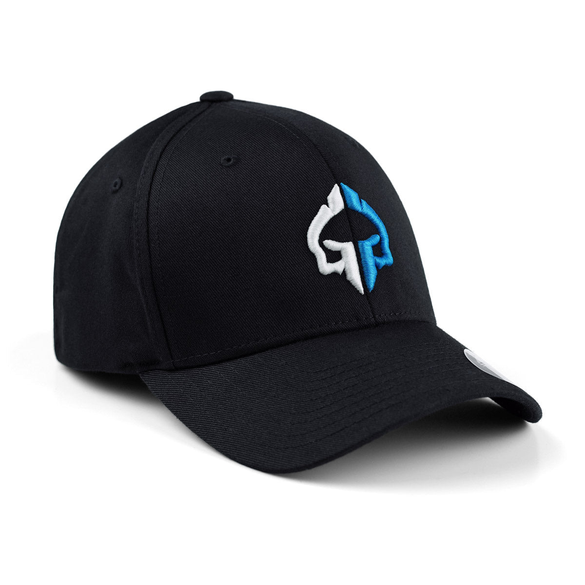 Otroška kapa s šiltom Logo 3D (črna)