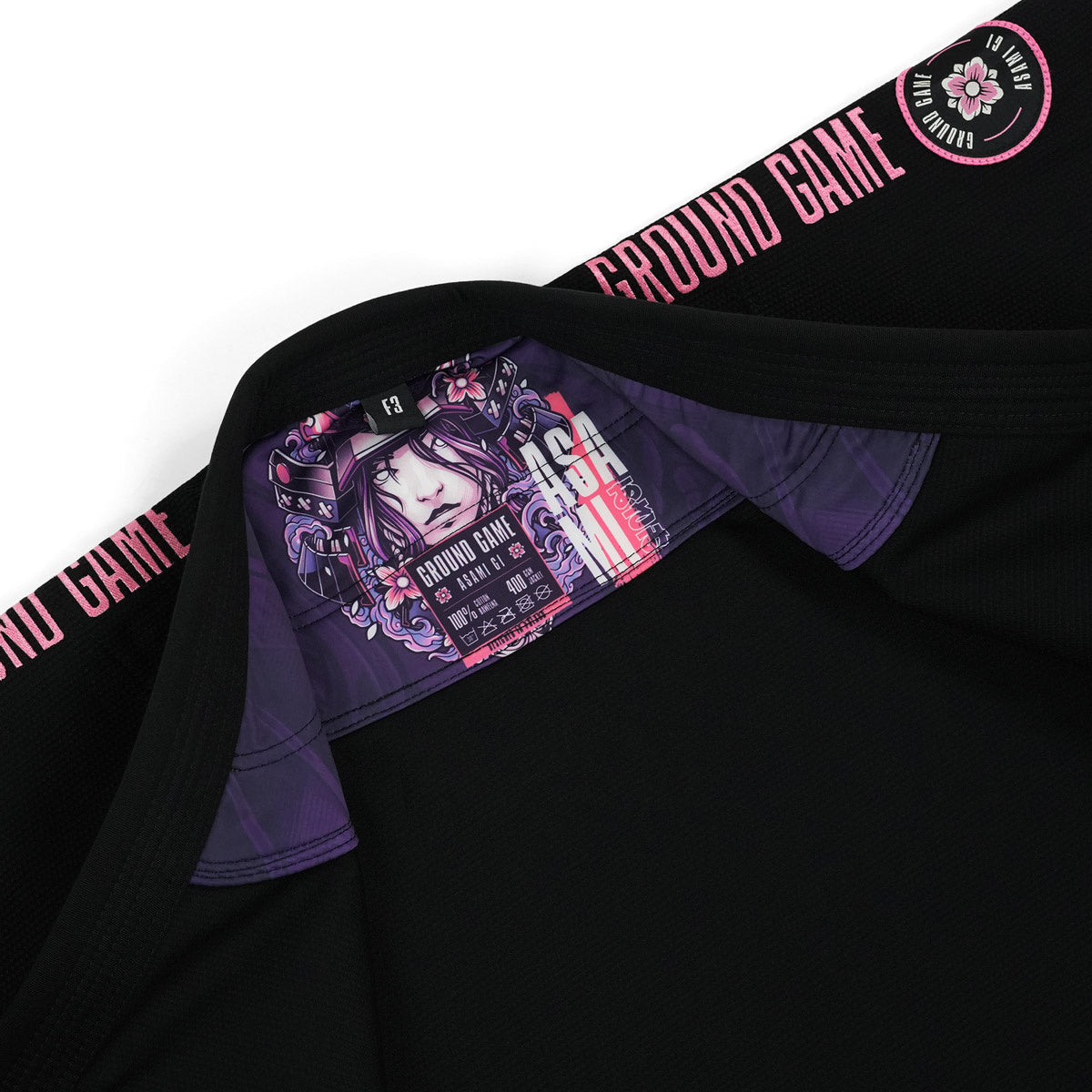 Ženski kimono / gi za BJJ Asami (črn)