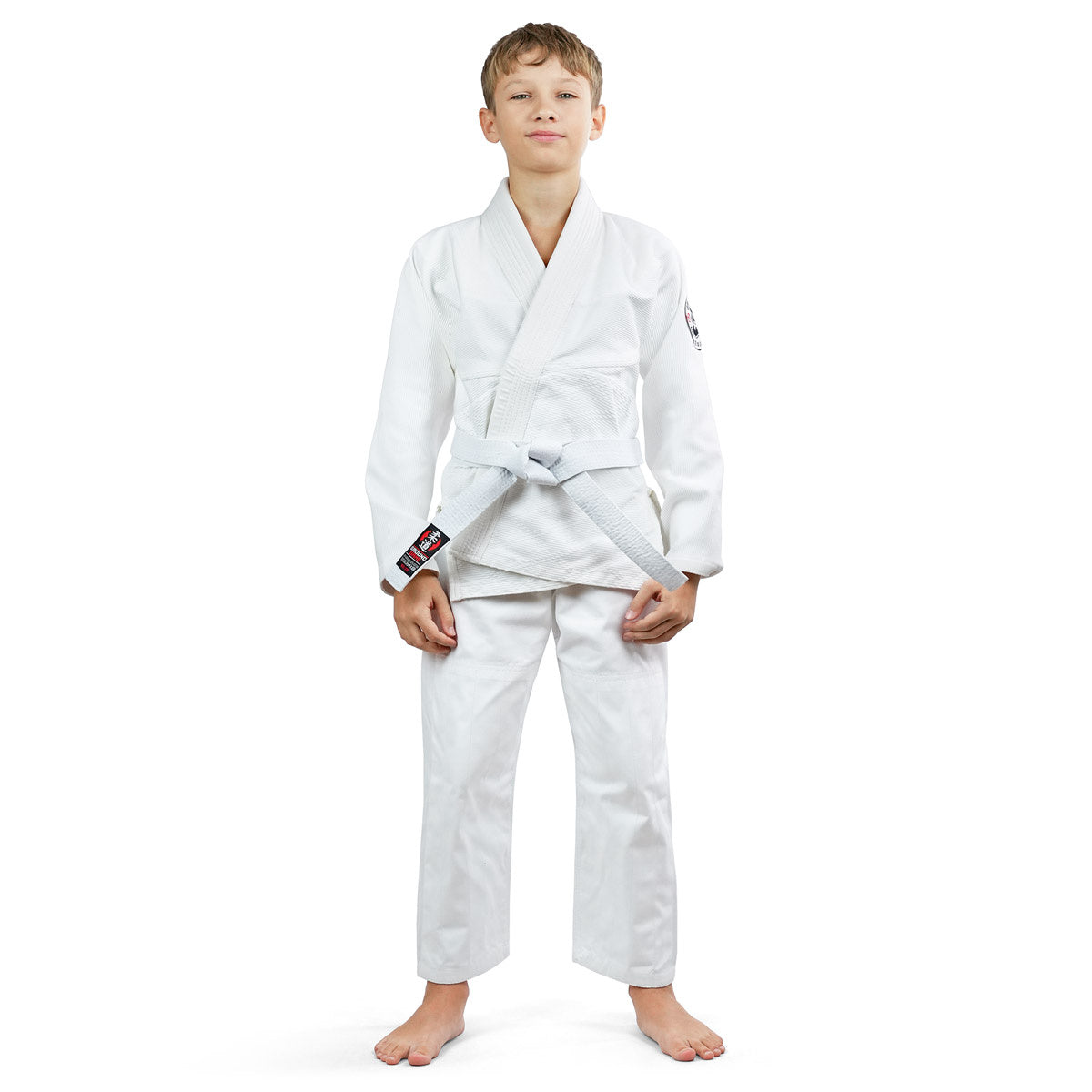 GI kimono za judo za otroke Deshi 2.0 (bel) + PAS BREZPLAČNO
