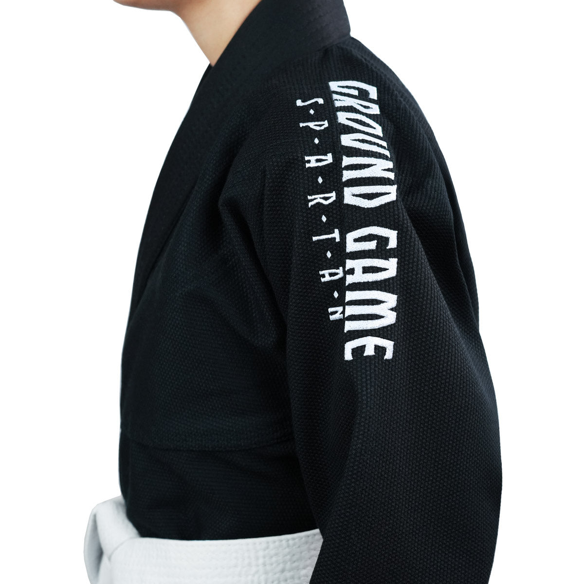 Otroški BJJ gi Spartan (Črn)