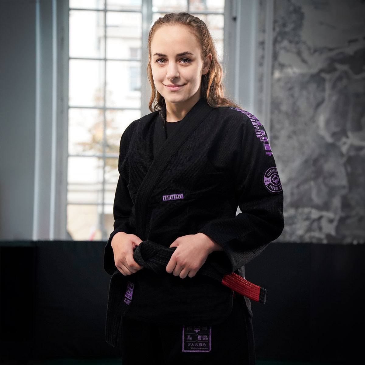 Ženski BJJ kimono/gi Champion 3.0 Lavender (črn) + PAS BREZPLAČNO