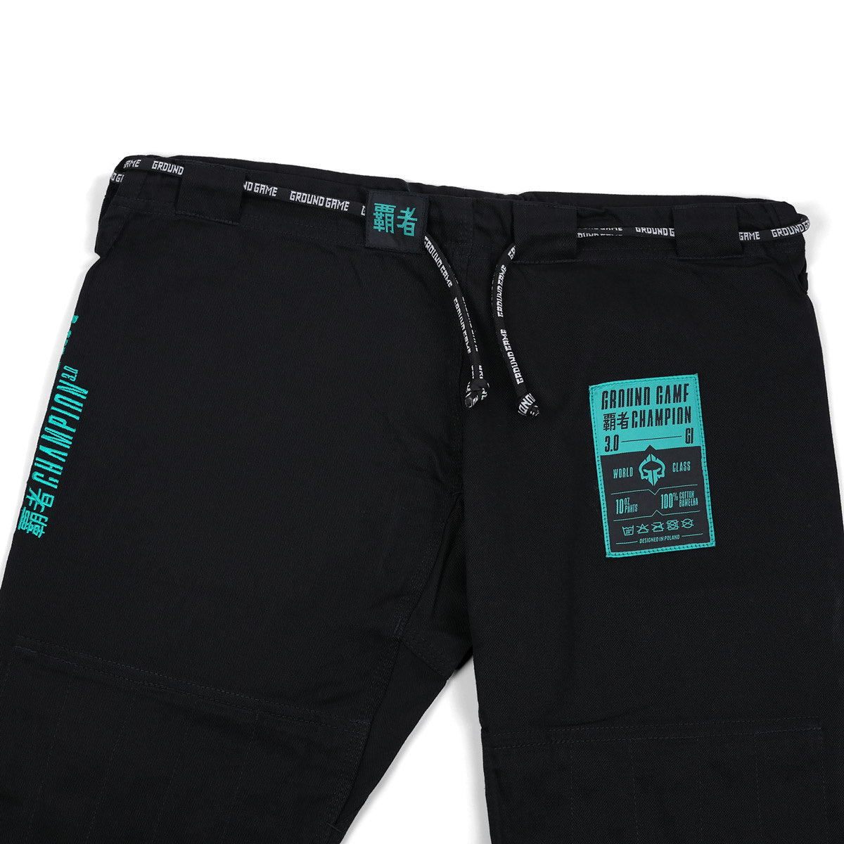 Ženski BJJ kimono/gi Champion 3.0 Mint (črn)