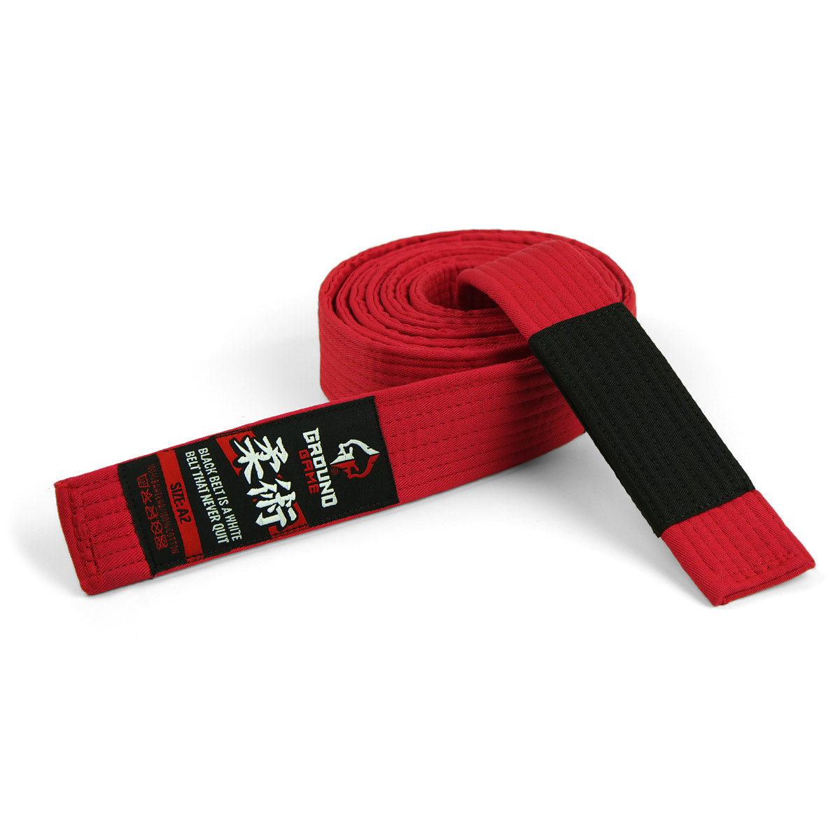 Identifikacijski pas za grappling tekmovanja (rdeč)
