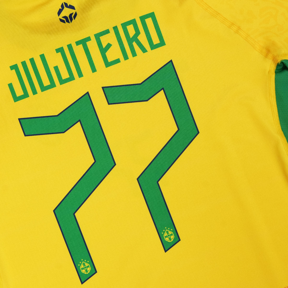 Rashguard Brazil Football s kratkimi rokavi