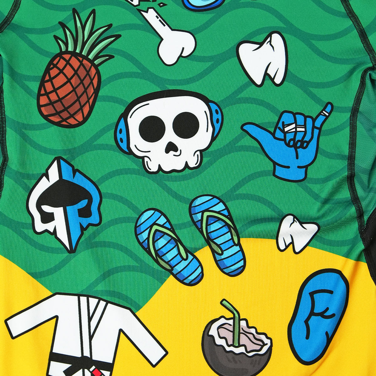 Rashguard Copacabana s kratkimi rokavi