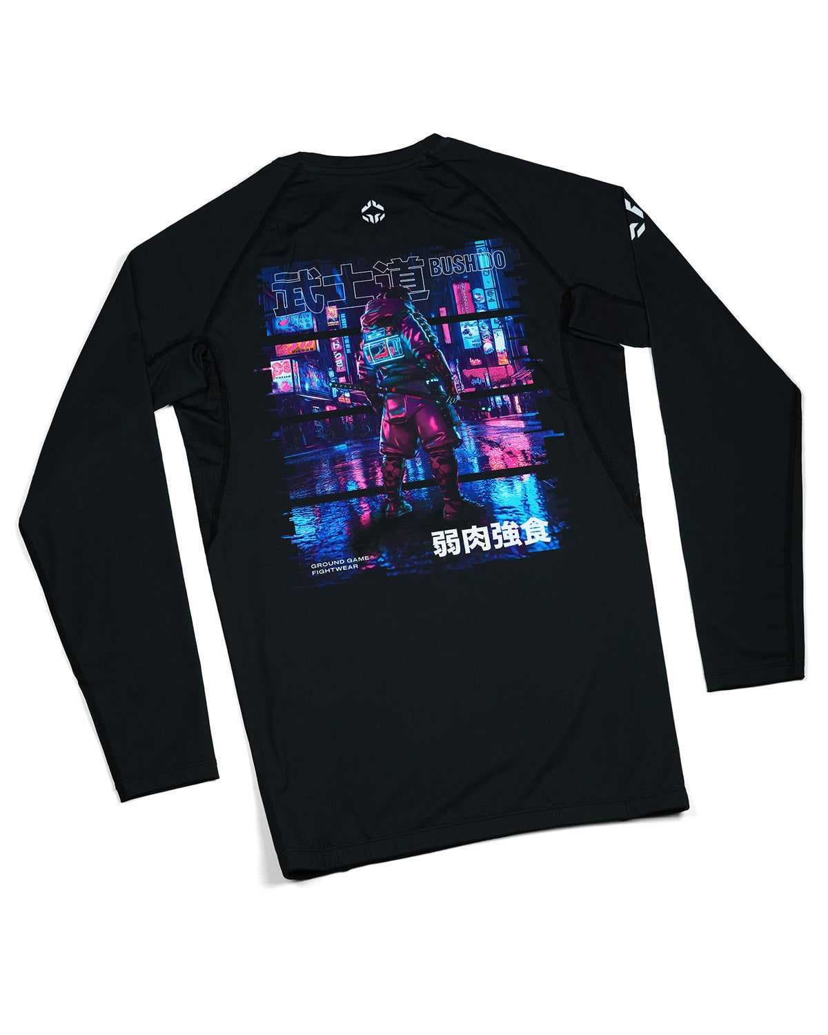 Rashguard Cyber Samurai z dolgimi rokavi