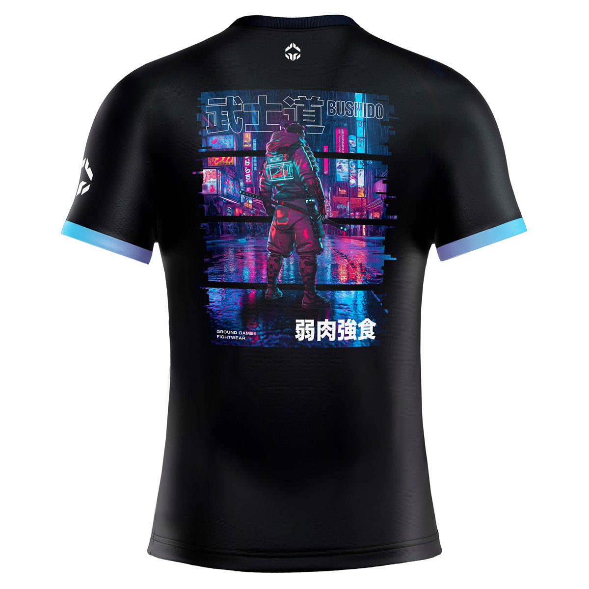 Rashguard Cyber Samurai s kratkimi rokavi