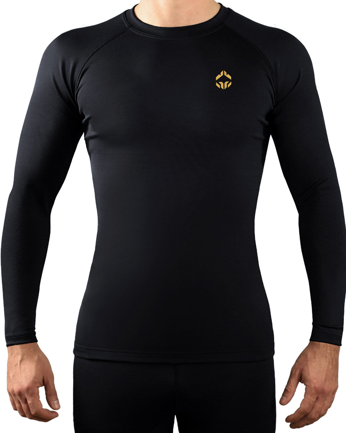 Rashguard Essential Gold z dolgimi rokavi