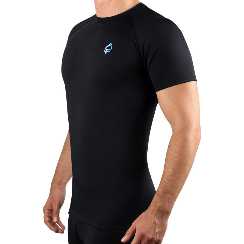 Rashguard Essential Logo s kratkimi rokavi