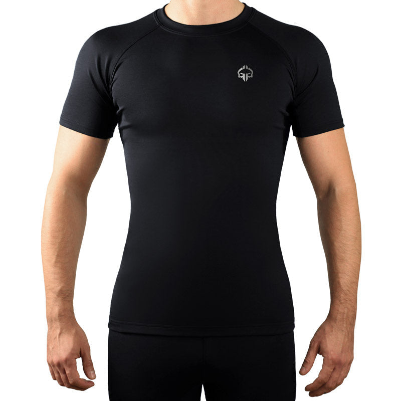 Rashguard Essential Platinum s kratkimi rokavi