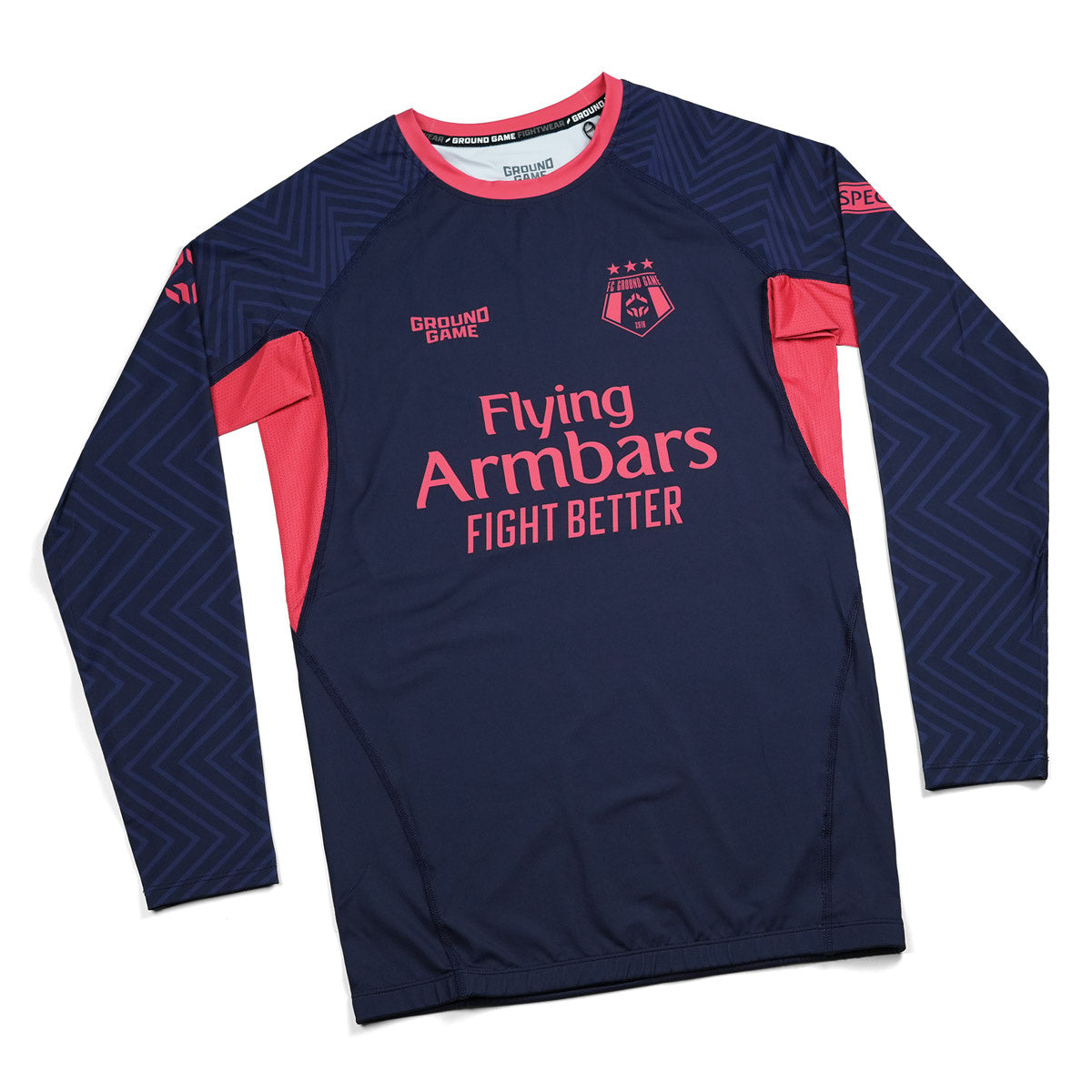 Rashguard FC Armbar z dolgimi rokavi (mornarsko moder)