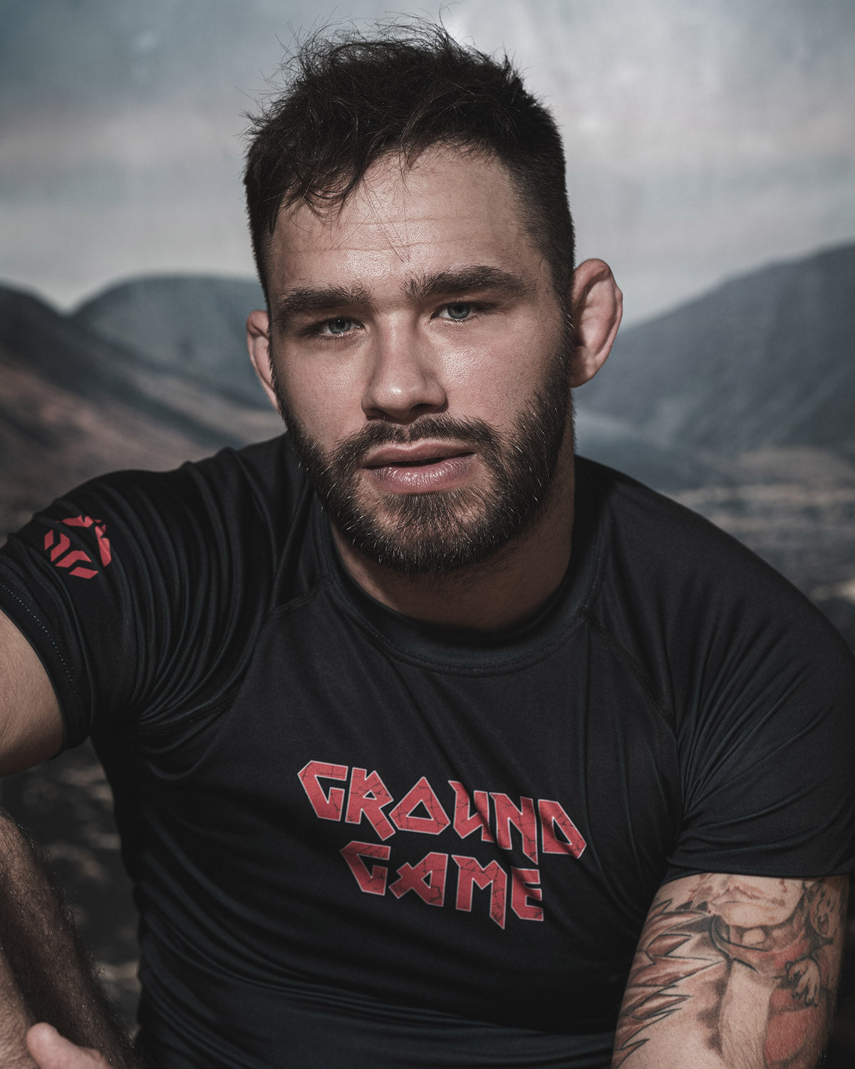 Rashguard Inferno s kratkimi rokavi
