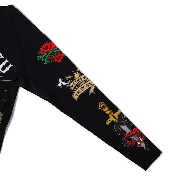 Rashguard Oldschool z dolgimi rokavi