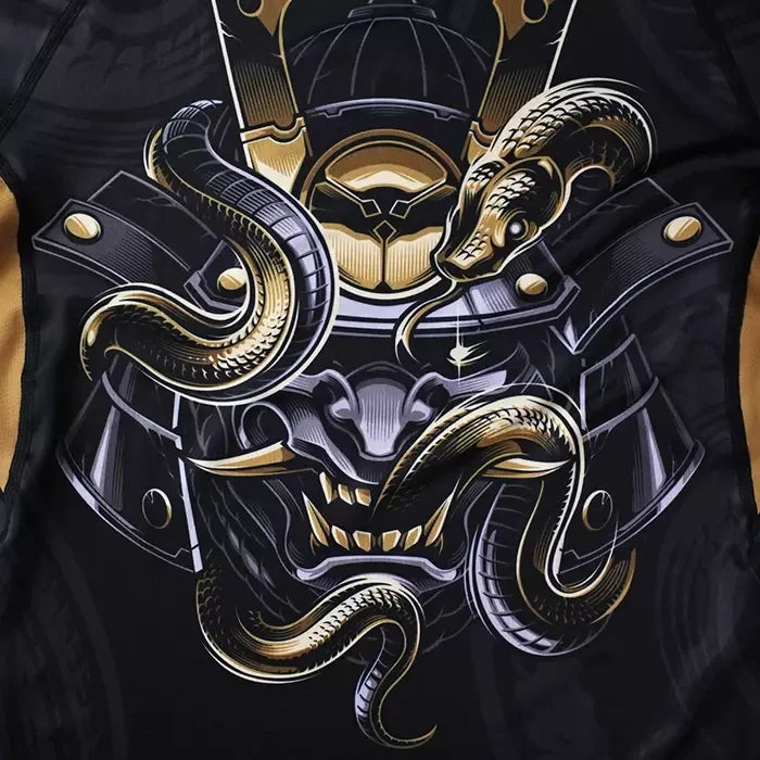 Rashguard Oni Samurai z dolgimi rokavi