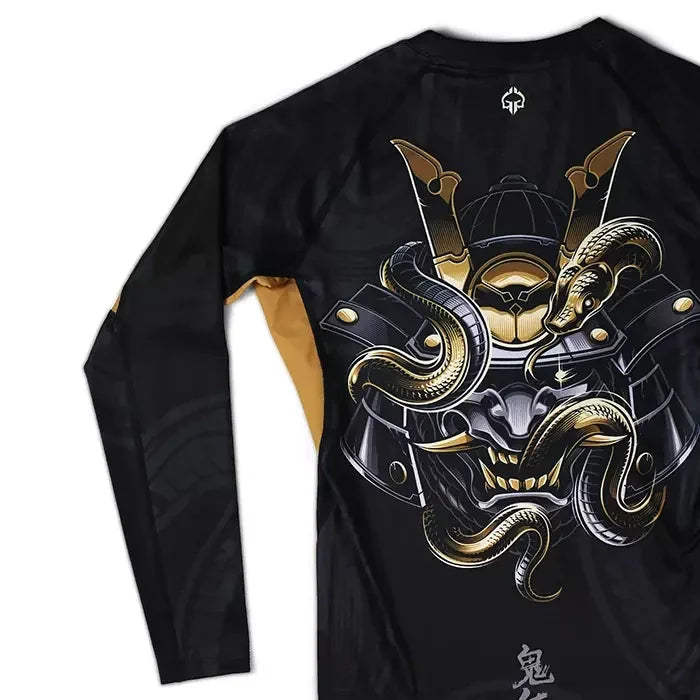 Rashguard Oni Samurai z dolgimi rokavi
