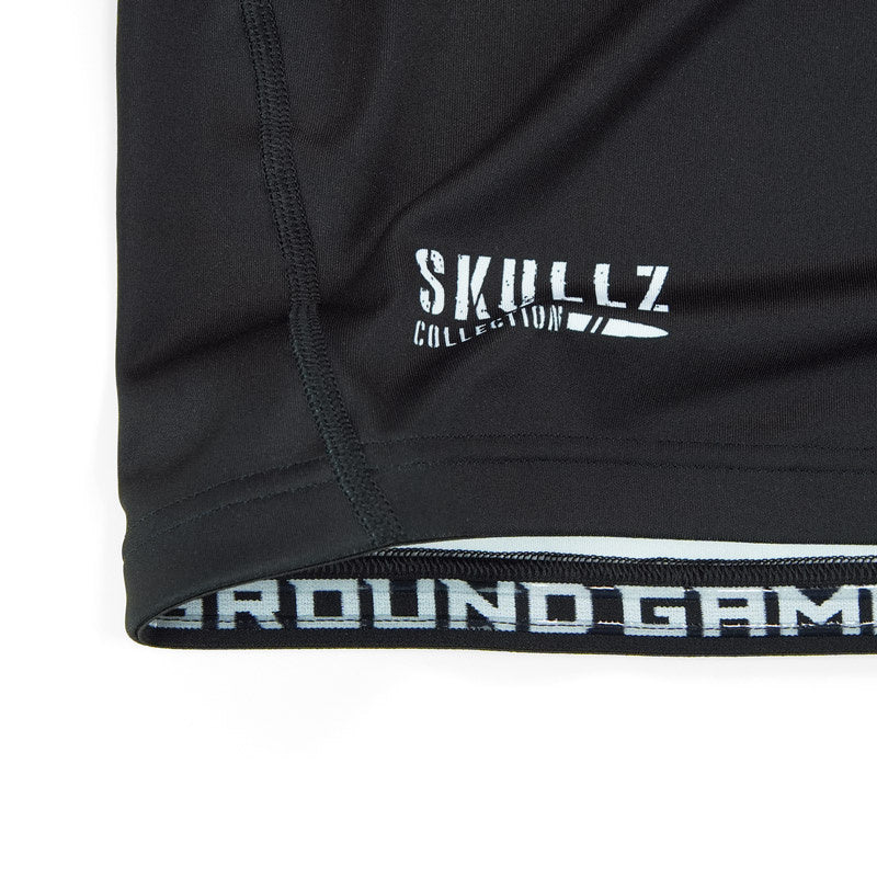 Rashguard Skullz s kratkimi rokavi