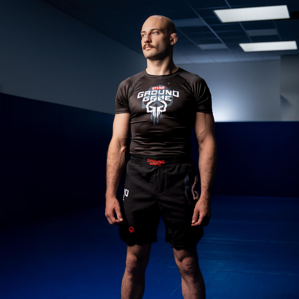 Rashguard Skullz s kratkimi rokavi