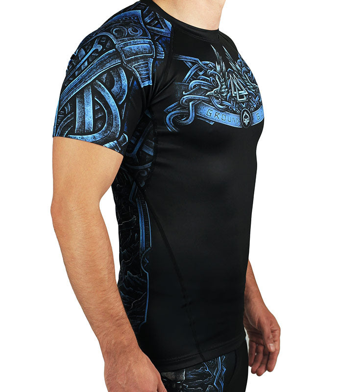 Rashguard Viking s kratkimi rokavi