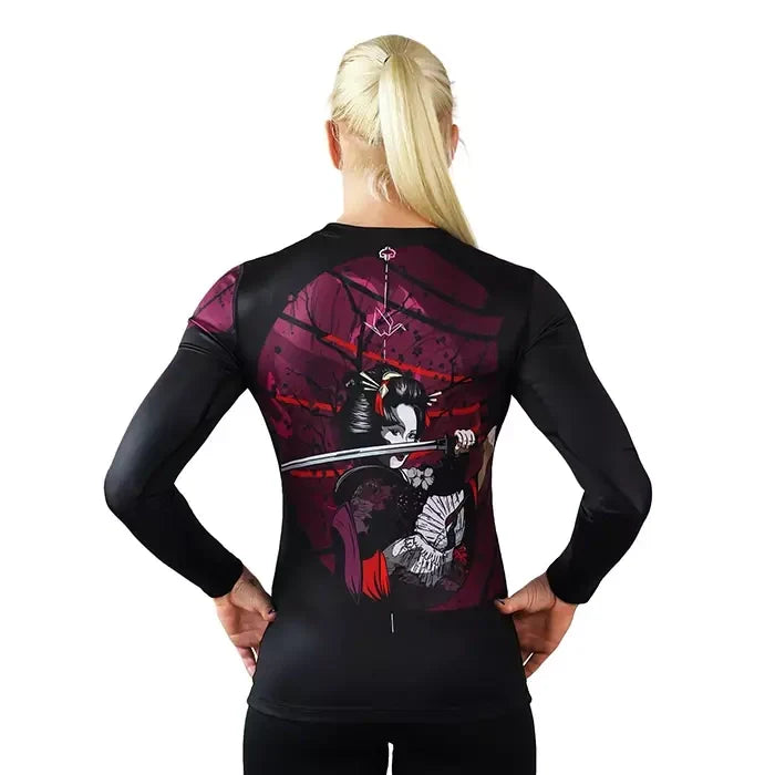Ženski rashguard Tsuru Warrior z dolgimi rokavi