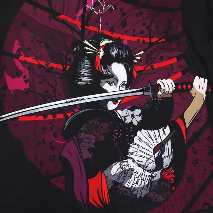 Ženski rashguard Tsuru Warrior z dolgimi rokavi