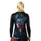 Ženski rashguard Valkyria z dolgimi rokavi