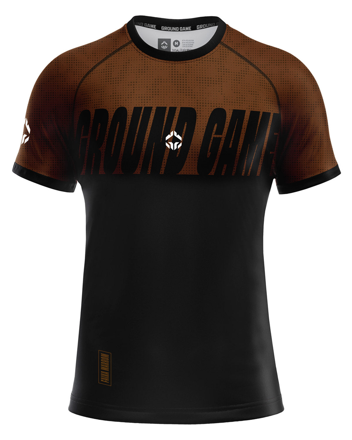 Ranking rashguard za BJJ po pravilih IBJJF 2.0 (rjav)