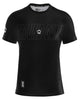 Rashguard za BJJ v barvi lestvice IBJJF 2.0 (črn)