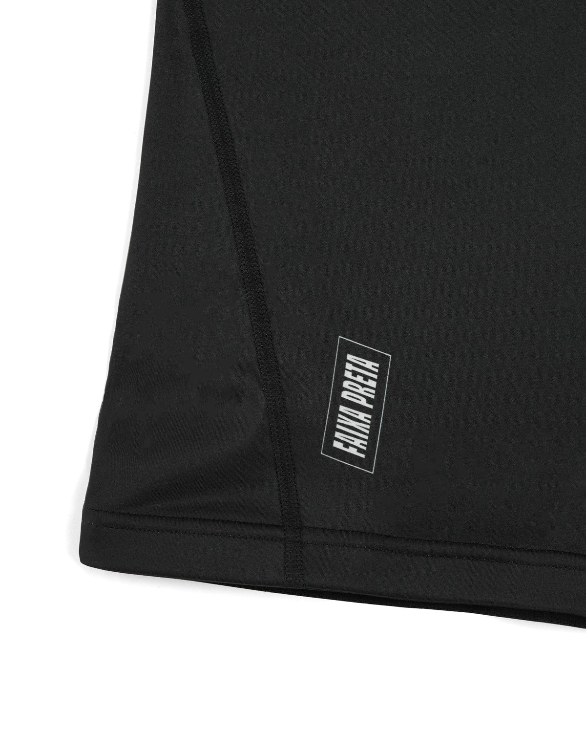 Rashguard za BJJ v barvi lestvice IBJJF 2.0 (črn)