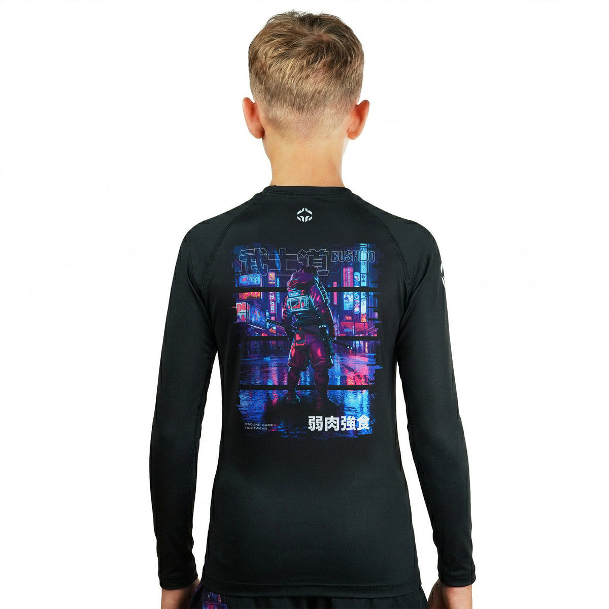 Otroški rashguard Cyber Samurai Kids z dolgimi rokavi