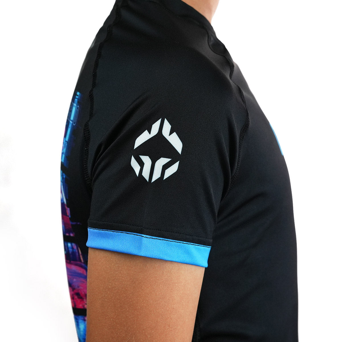 Otroški rashguard Cyber Samurai s kratkimi rokavi