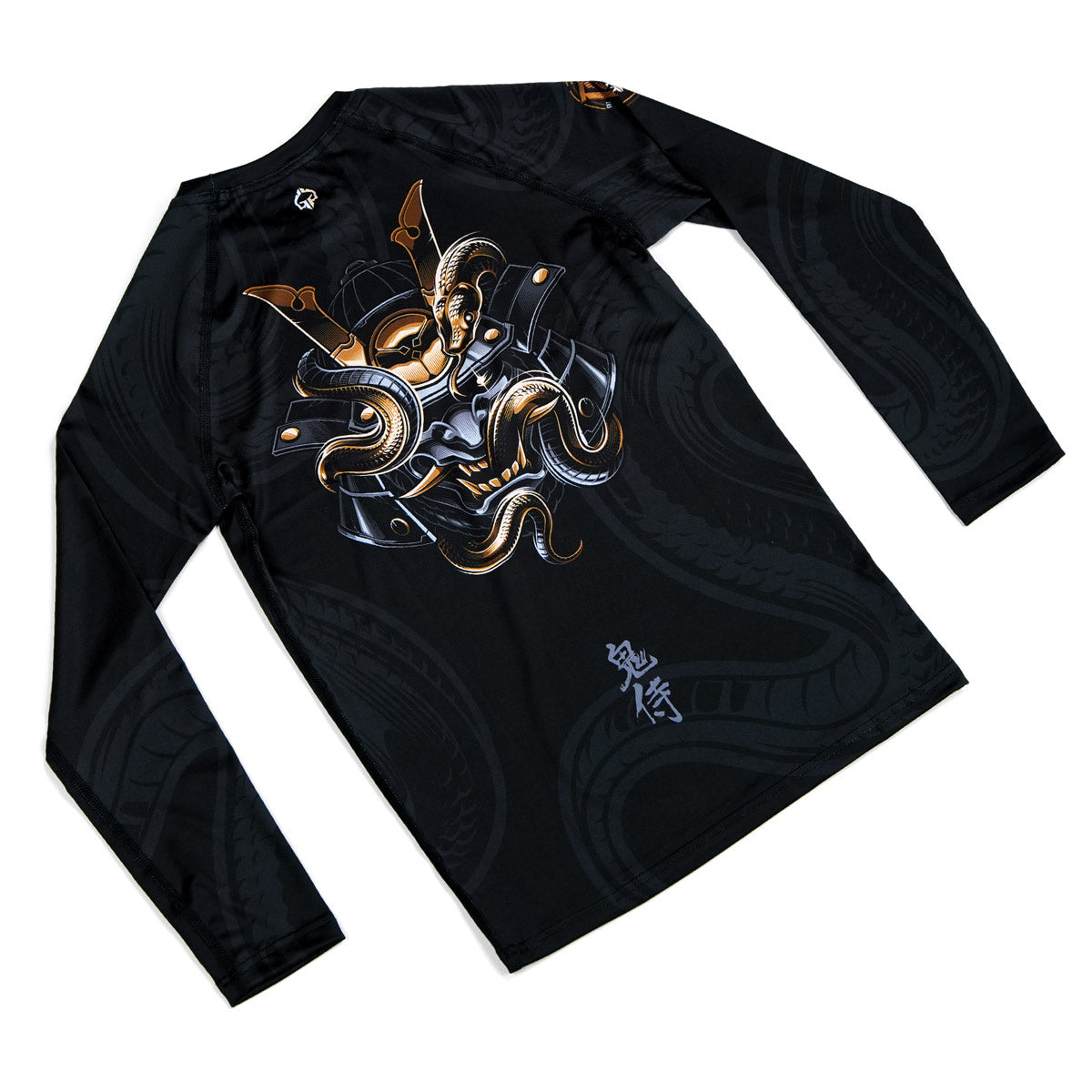 Otroški dolgorokavni rashguard Oni Samurai