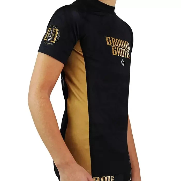 Otroški rashguard Oni Samurai s kratkimi rokavi