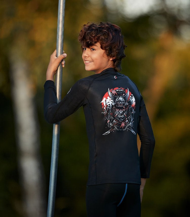 Otroški rashguard Samurai 2.0 z dolgimi rokavi