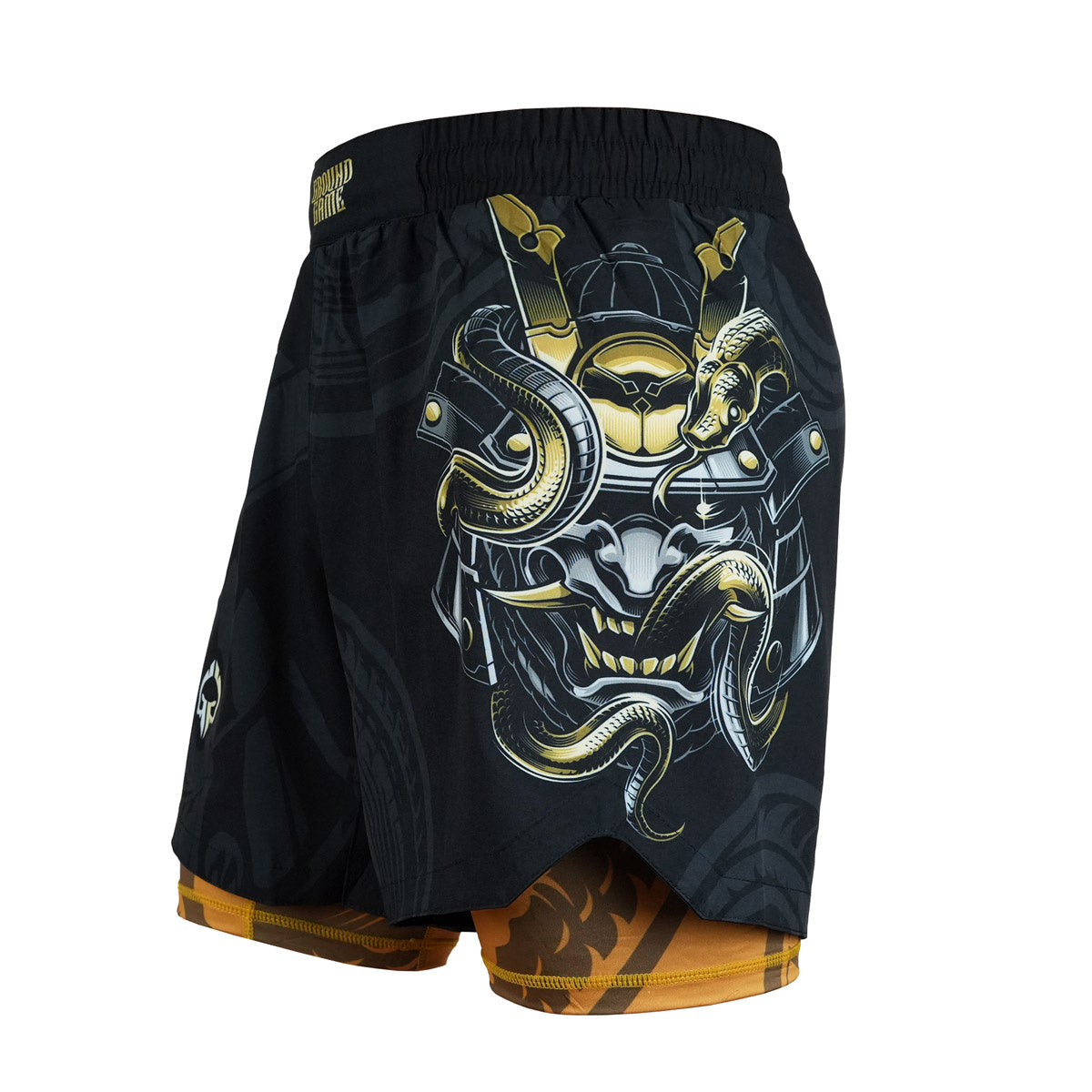 Dvodelne vadbene kratke hlače Oni Samurai