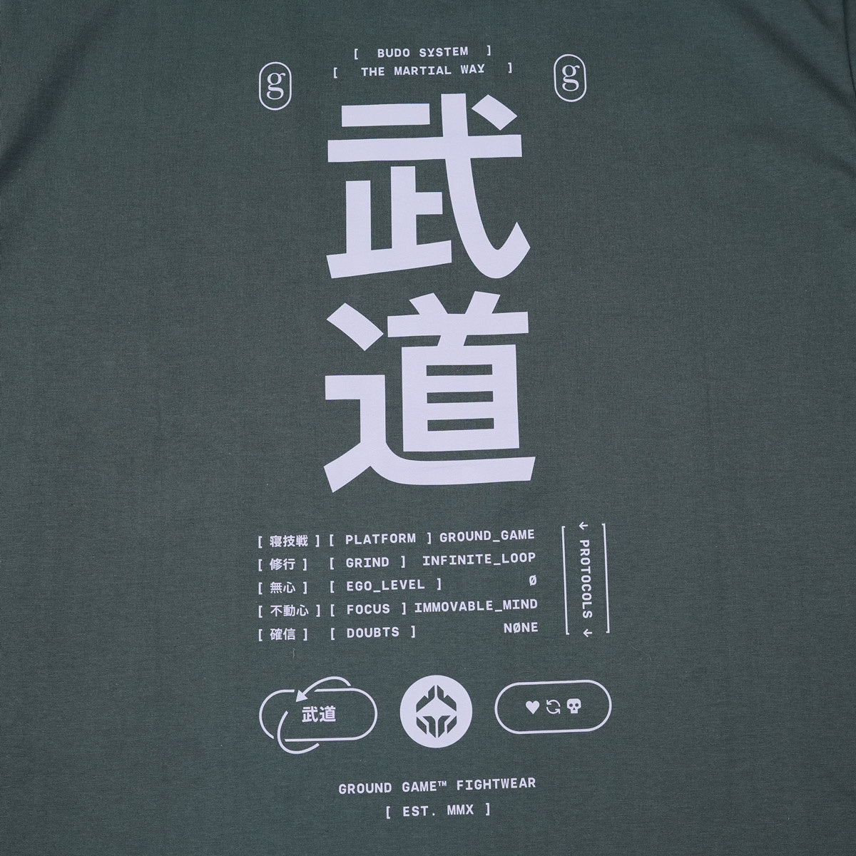 Oversize majica Budo (antracitna)