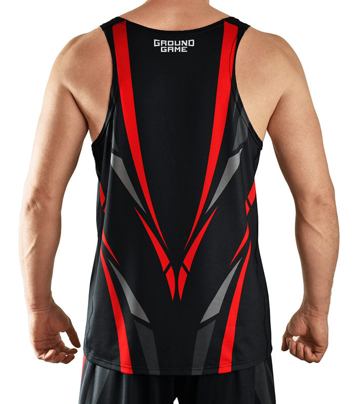 Boksarski tank top Knockout Game (črn)