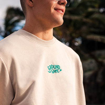 Pulover Crewneck Fukutsu (bež)