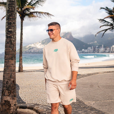 Pulover Crewneck Fukutsu (bež)
