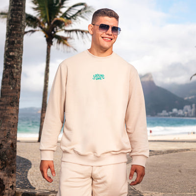 Pulover Crewneck Fukutsu (bež)