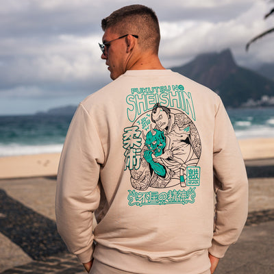 Pulover Crewneck Fukutsu (bež)