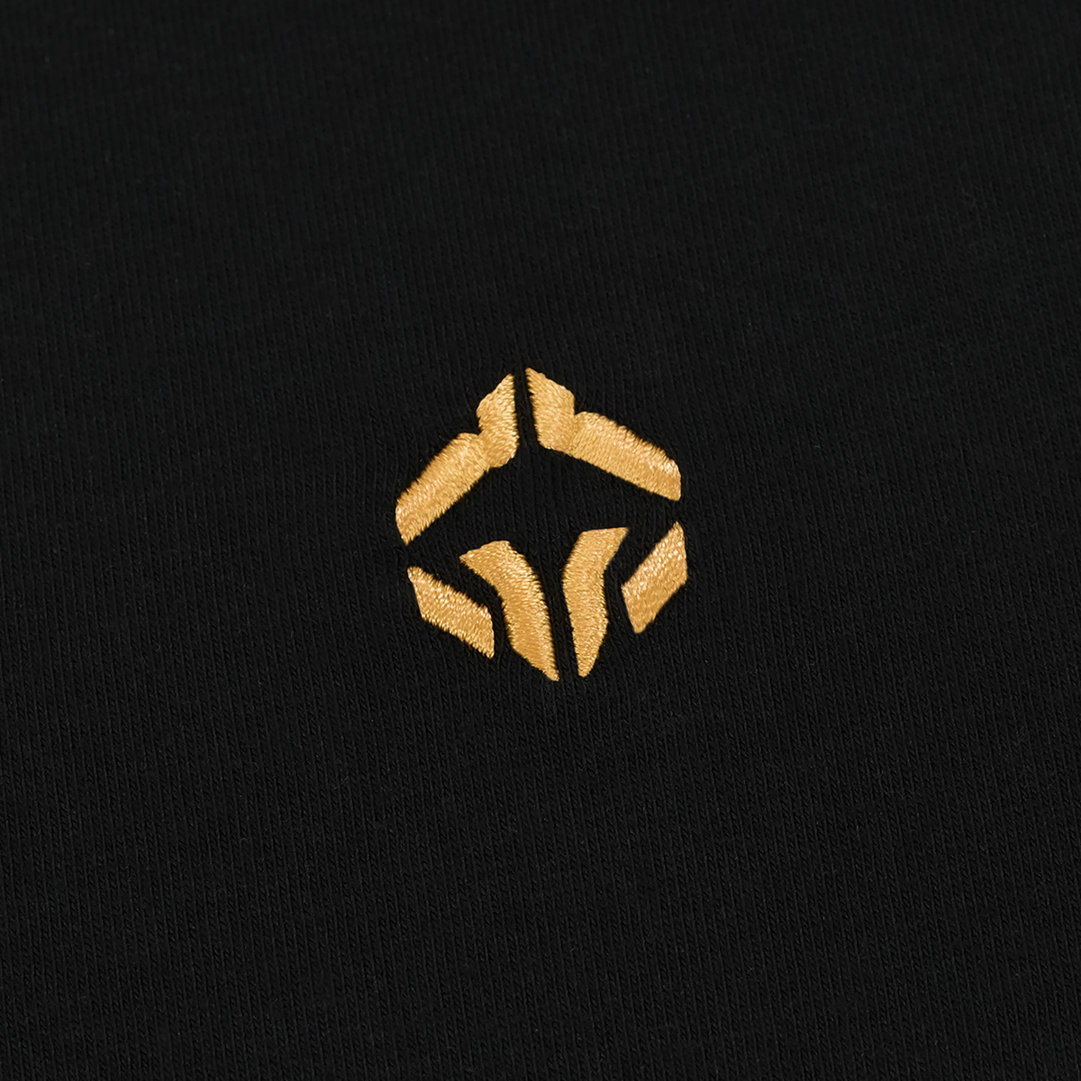 Polo majica Minimal (črna z zlatim logotipom)