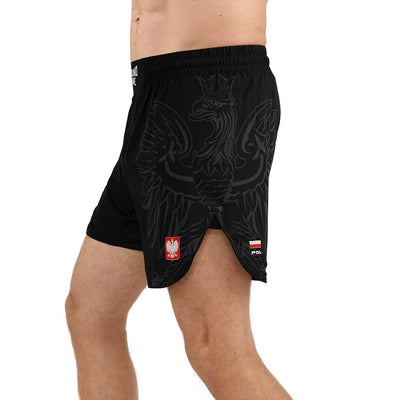 Lahke MMA Kratke Hlače Poljska 3.0 (Črn)